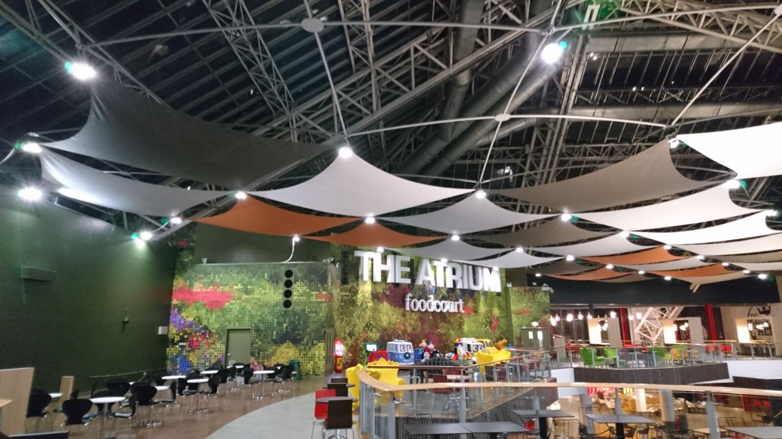 Retail face-lift for St Enoch’s with fabric acoustic ceiling